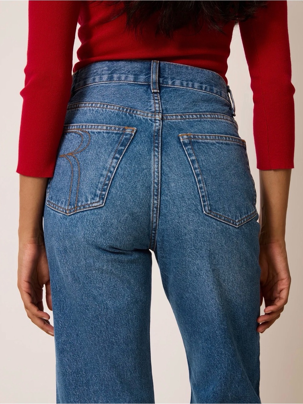 Rouje Paris Concorde High Rise Flare Jeans Size 27